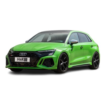 Audi RS3 8Y Sportback & Sedan H&R sänkningssats sänker Ca: 25/25mm Passar bilar med adaptiva stötdämpare och sportchassi