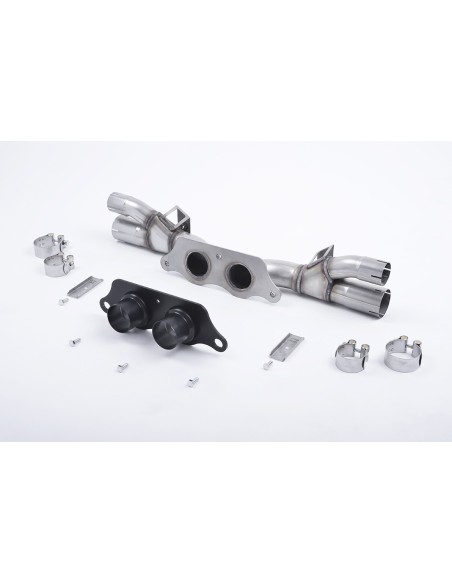 Porsche 991 4,0 GT3 RS Milltek Sport Cat-Back avgassystem använder original utblås