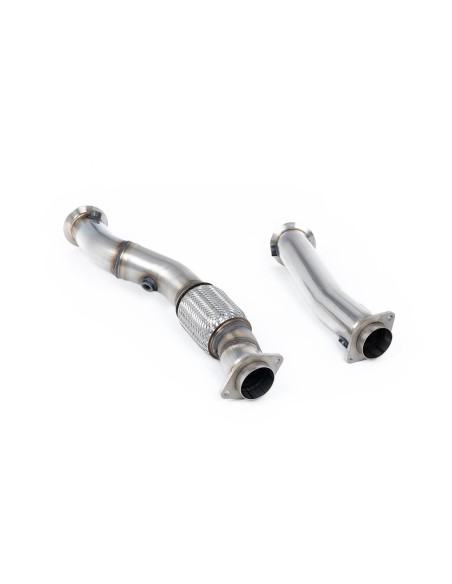 BMW M3 S58 G80/G81 Milltek Sport downpipes utan katalysatorer (för OEM mid-pipe eller Milltek singel pipe)