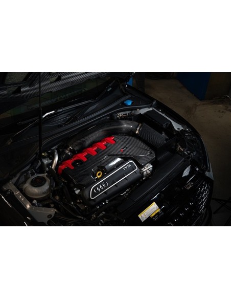 Audi RS3 2,5TFSi 8V gen 2 Forge Motorsport Insugssystem Kolfiber med sportluftfilter