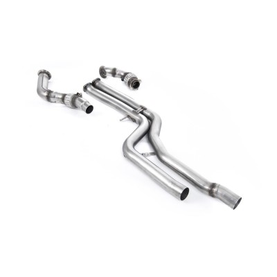 BMW M3 S55 F80 Milltek Sport downpipe utan katalysatorer