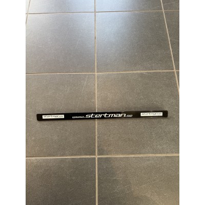 Stertman Motorsport Reklamlist till nummerplåt med vår webadress och logga (Formac)