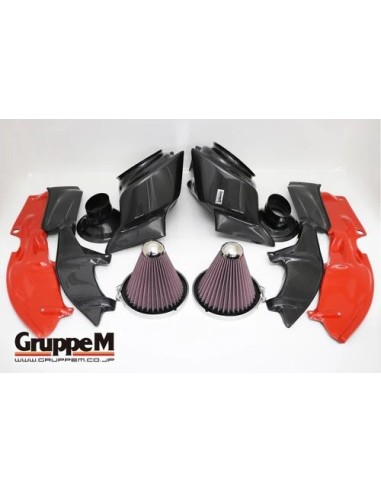 BMW M5 4,4T V8 PHEV G9X GruppeM Kolfiber insugskit