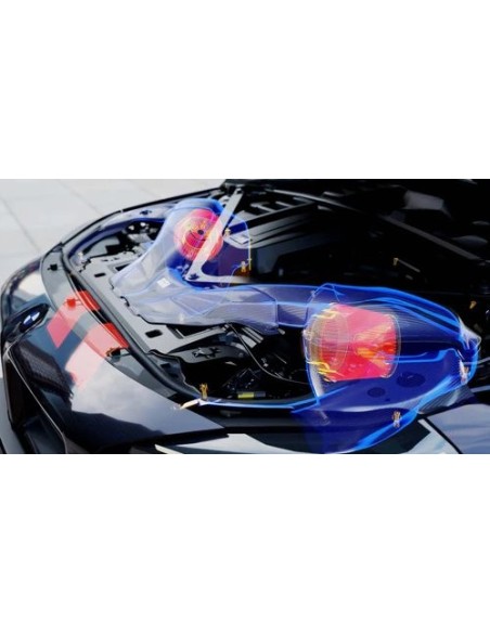 BMW M2 3,0T S58 G87 GruppeM Kolfiber insugskit