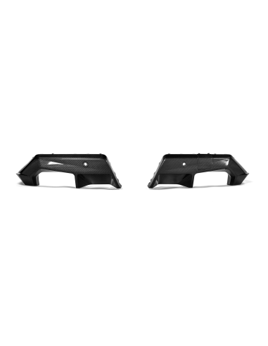BMW M5 4,4T V8 PHEV G9X Akrapovic kolfiber diffuser blank