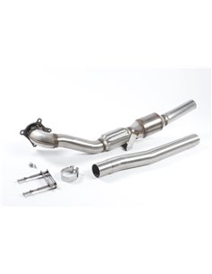 VW Golf GTi Edition 35 Milltek Sport 3" Downpipe med HJS racekatalysator (för 3" Milltek Sport Cat-Back)