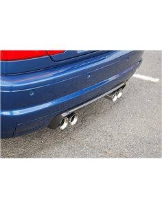 BMW M3 E46 Milltek Sport bakredämpare (Slip-On) 4x 80mm Special utblås 2