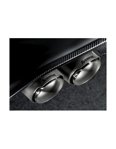 BMW M3 F80 Akrapovic Slip-On i Titan med Titan utblås