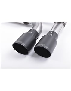 BMW M2 F87 Milltek Sport Cat-Back 4x GT90 Svarta utblås med aktiva avgasventiler 2