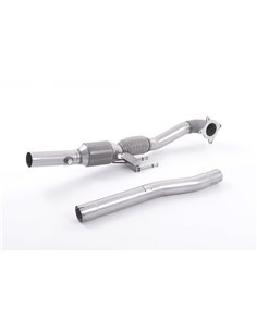 VW Golf GTi Edition 35 Milltek Sport 3" gjuten Downpipe med racekatalysator