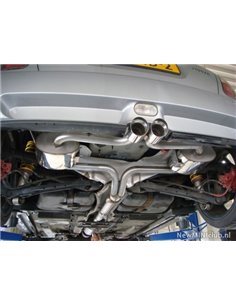 Mini Cooper S / JCW R53 Milltek Sport Cat-Back 2x 76 2