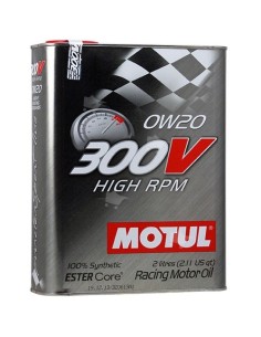 Motul 300V High RPM 0W20 2liter performance motorolja