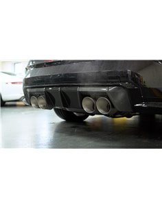 BMW M3 S58 G80 / G81 Milltek Sport Från Partikelfilter och bakåt (måste kapas) 4x GT100 Titan utblås med avgasventiler