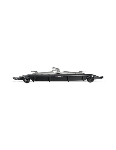 Volkswagen Golf GTi MK7 Akrapovic kolfiber diffuser