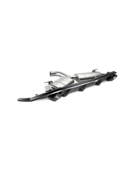 Volkswagen Golf GTi MK7 Akrapovic kolfiber diffuser