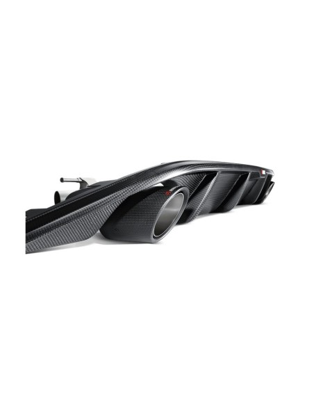 Volkswagen Golf GTi MK7 Akrapovic kolfiber diffuser
