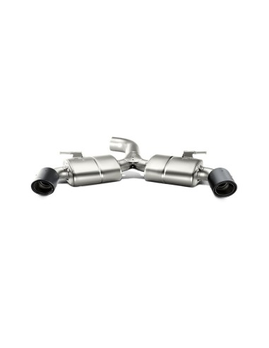 Volkswagen Golf GTi MK7 Akrapovic Slip-On Race i Titan med kolfiber utblås