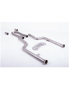 BMW M2 S58 G87 Milltek Sport GPF/OPF Partikelfilter Ersättnings rör utan ljuddämpare till original OPF-back