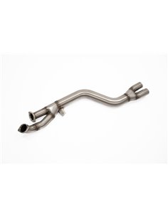 BMW M3 S58 G80/G81 Milltek Sport GPF/OPF Partikelfilter Ersättnings rör "Singel pipe" 102mm Non-Resonated till original OPF-Back 2
