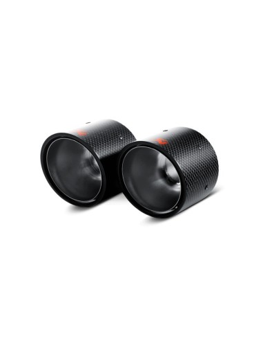 Mini Cooper S / JCW Akrapovic Evolution System i Rostfritt med Kolfiber utblås