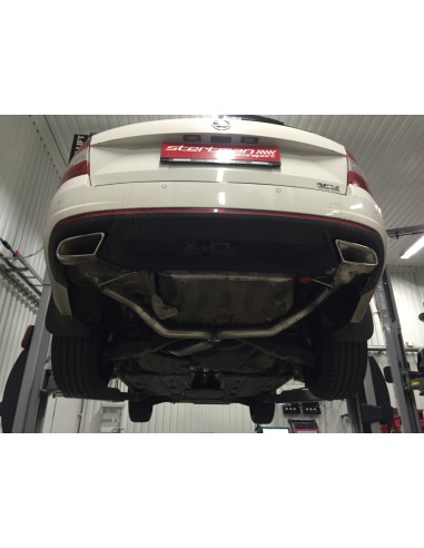 Skoda Octavia 2,0TDi RS (2WD) Milltek Sport Cat-Back Non-Resonated avgassystem med dubla utblås