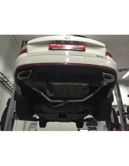 Skoda Octavia 2,0TDi RS (2WD) Milltek Sport Cat-Back Non-Resonated avgassystem med dubla utblås