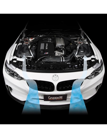 BMW M4 F82 GruppeM Kolfiber insugskit