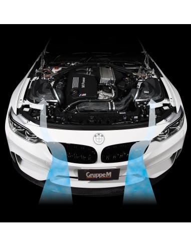 BMW M3 F80 GruppeM Kolfiber insugskit