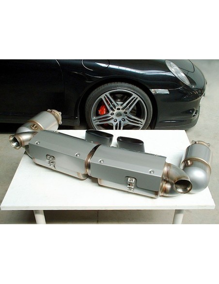 Porsche 997.1 Turbo Europipe Turbo-Back Steg 1 avgassystem