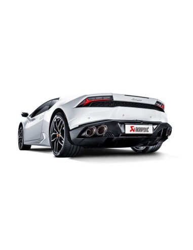 Lamborghini Huracán LP610-4 Akrapovic Slip-on i Titan med Titan utblås