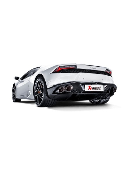 Lamborghini Huracán LP610-4 Akrapovic Slip-on i Titan med Titan utblås