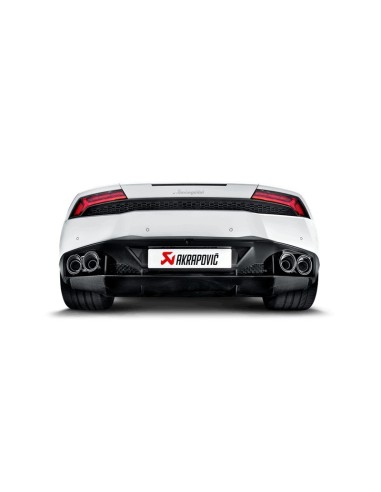 Lamborghini Huracán LP610-4 Akrapovic Slip-on i Titan med Titan utblås