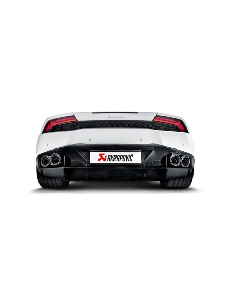 Lamborghini Huracán LP610-4 Akrapovic Slip-on i Titan med Titan utblås