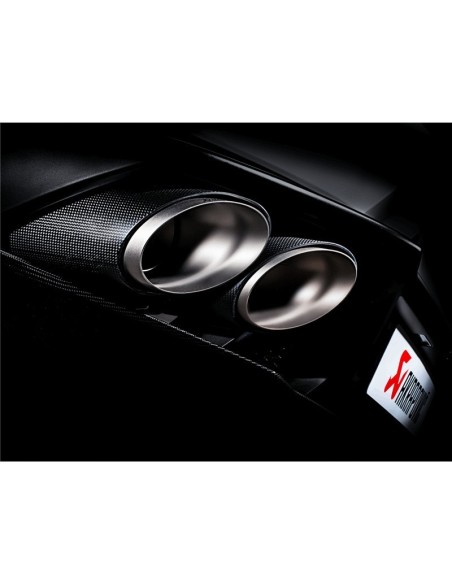 Lamborghini Huracán LP610-4 Akrapovic Slip-on i Titan med Titan utblås
