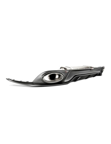 Porsche 991 Turbo / Turbo S Akrapovic kolfiber diffuser