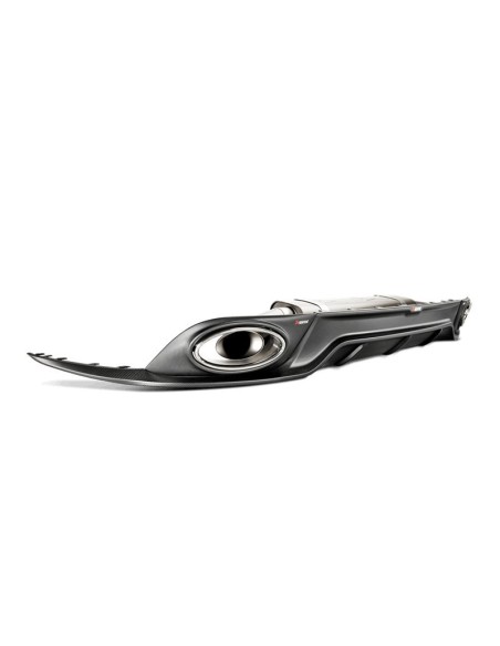 Porsche 991 Turbo / Turbo S Akrapovic kolfiber diffuser