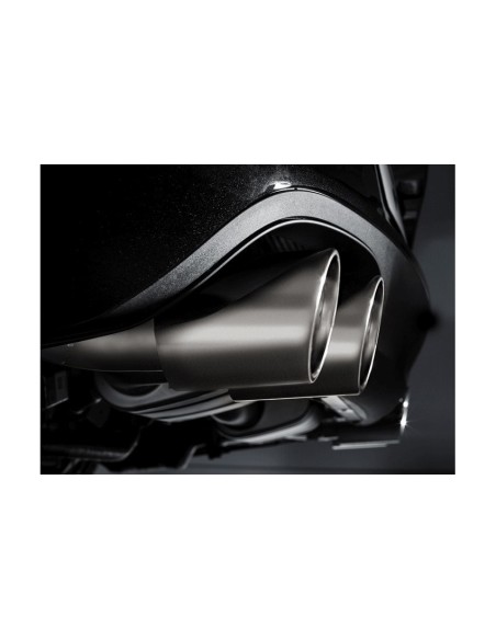 Porsche 991 Carrera Akrapovic Slip-on i Titan med Titan utblås