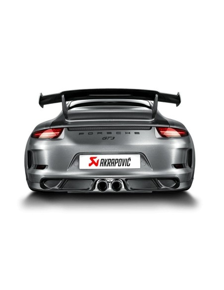 Porsche 991 GT3 Akrapovic kolfiber diffuser